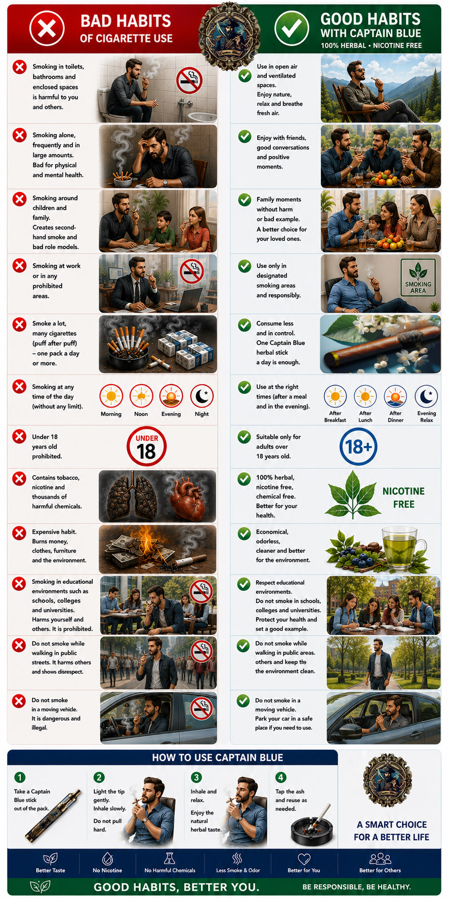 Better Habits with Captain Blue